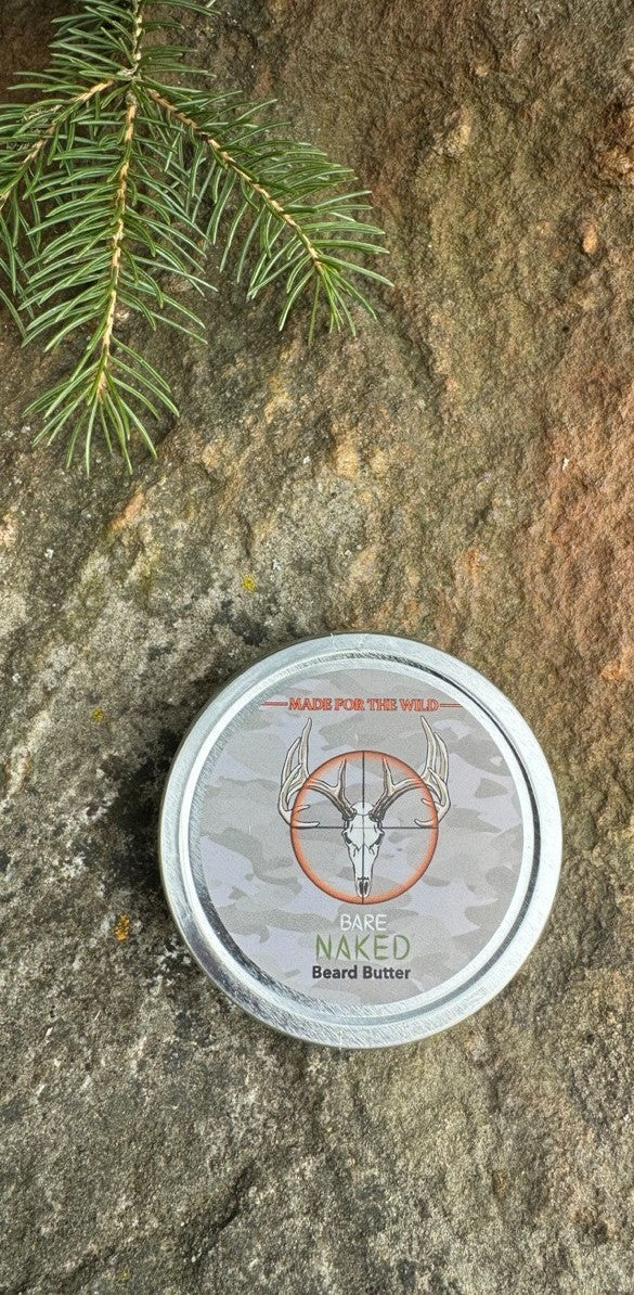 Bare Naked Unscented Beard Butter by Dead On Hunting | Made in Canada