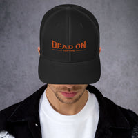 Dead On Men's (Orange Logo) Trucker Cap