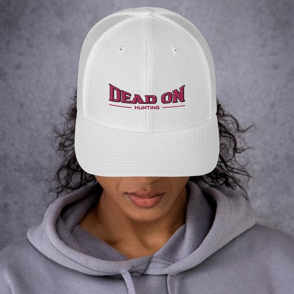 Dead On Female (Pink Logo) Trucker Cap