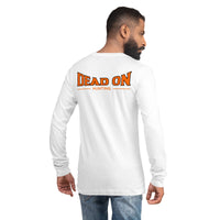 Dead On Men's (Orange Logo) Long Sleeve Shirt