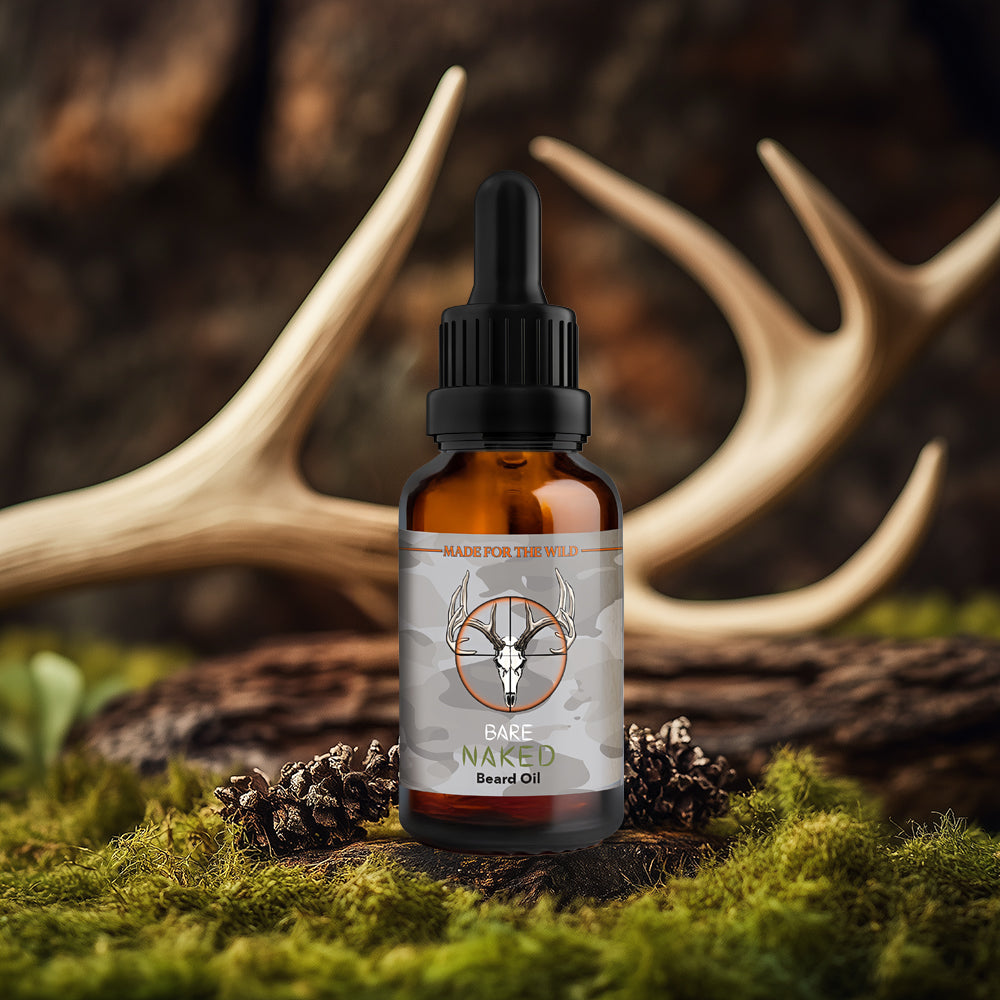 Bare Naked Beard Oil by Dead On Hunting | Made in Canada