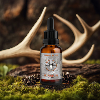 Whiskey Bourbon Beard Oil by Dead On Hunting | Made in Canada