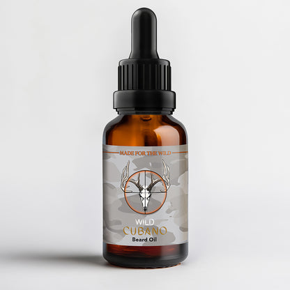 Wild Cubano Beard Oil by Dead On Hunting | Made in Canada