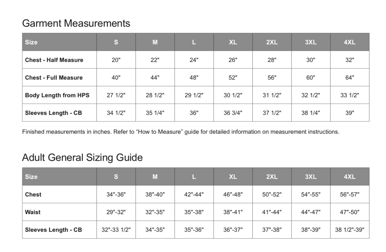 Dead On Hunting Black Hoodie - size chart