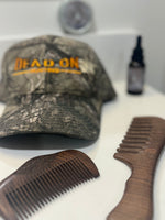 Wooden Salon Anti-Static Wide Tooth Comb