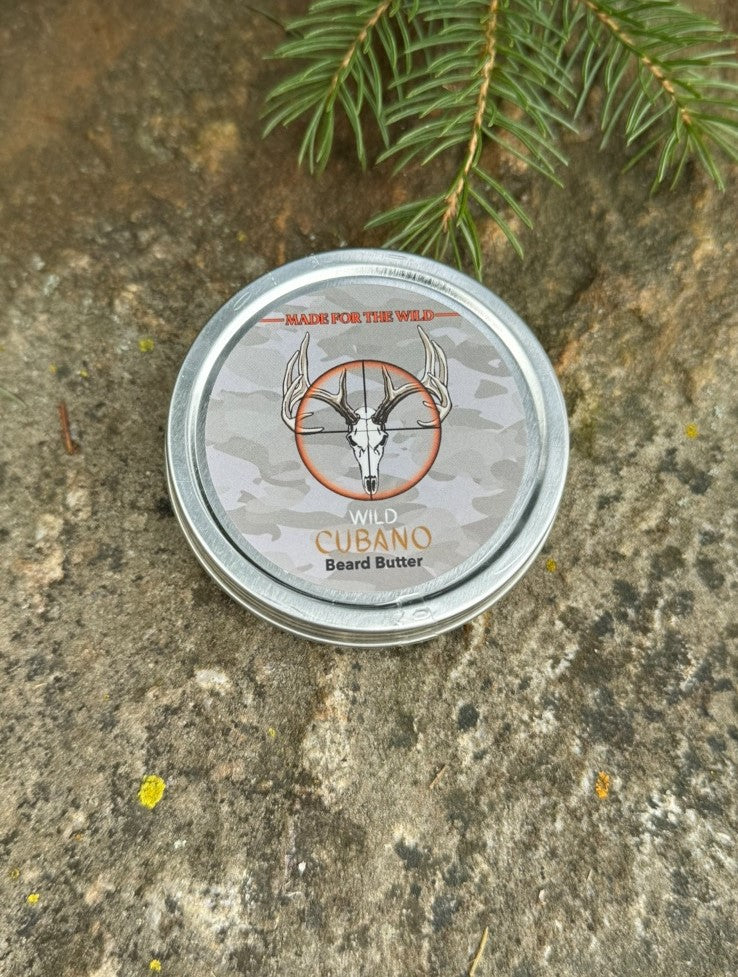 Wild Cubano Beard Butter by Dead On Hunting | Made in Canada